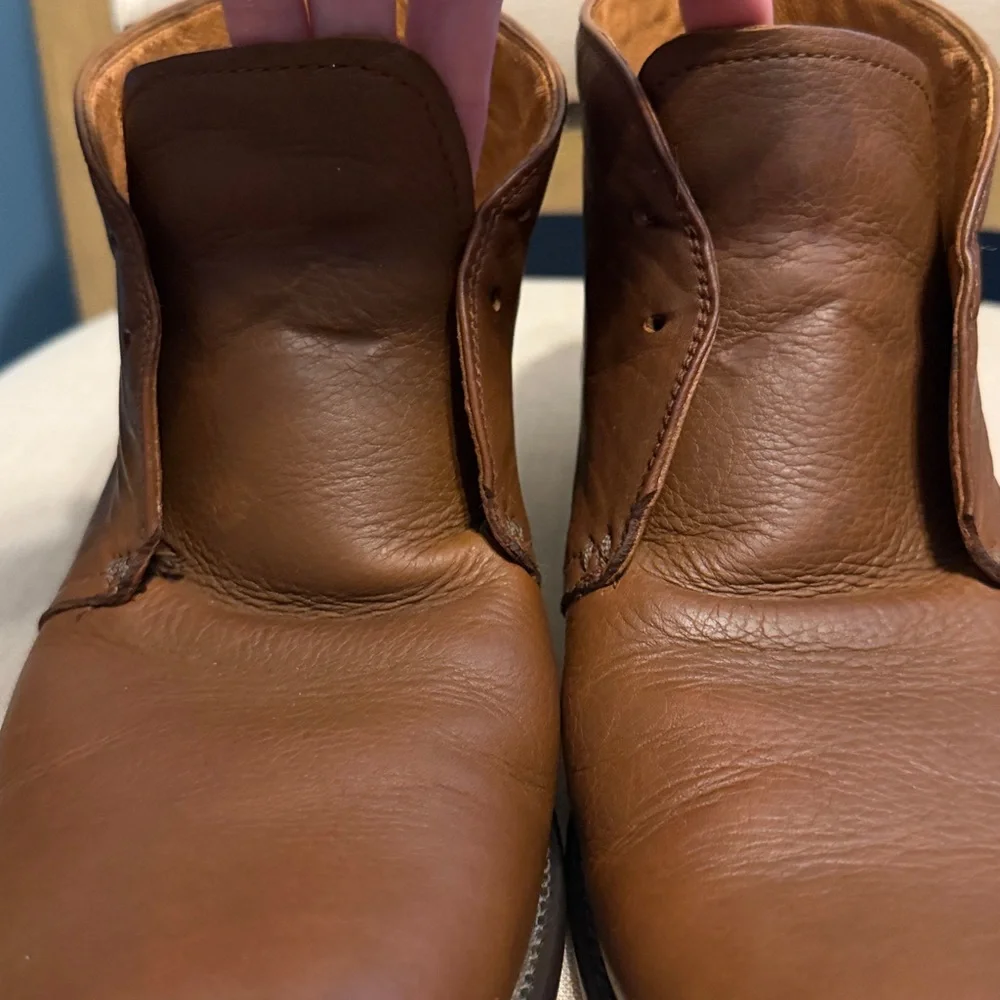 Frye Men's Brown Leather Chukka Boots, Size 11D